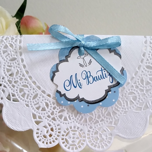 Keychain cross Our Father baptism party favors. First communion keychain cross - Picture 8 of 15